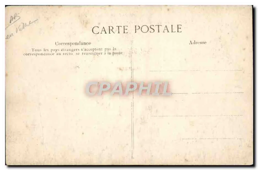 Bobba sur monoplan Rep — avion de course avec portrait du pilote — éditeur E.P. - Verso