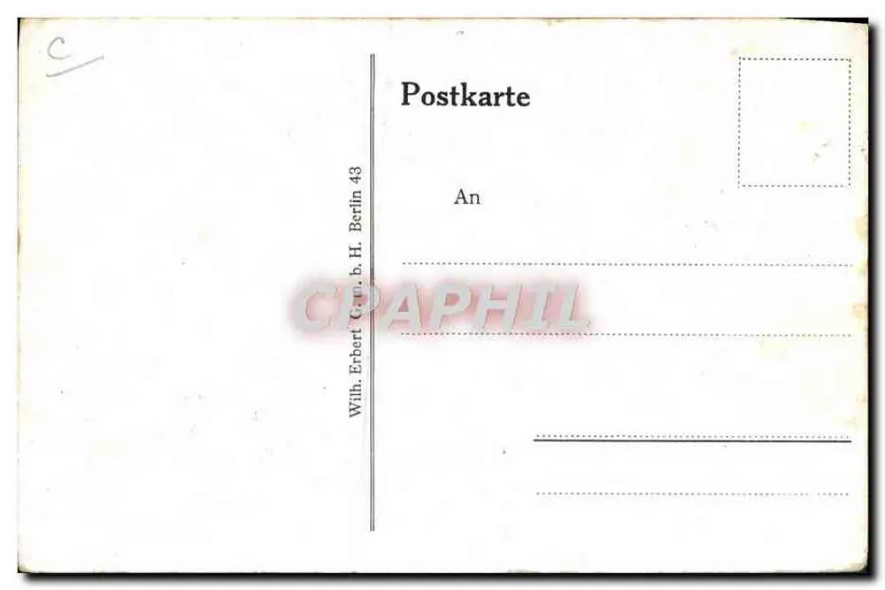 Die ersten russischen Deserteur — politische Karikatur — unbekannter Verlag - Rückseite