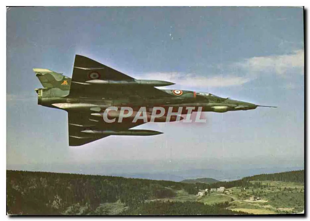 Mirage III R — taktisches Aufklärungsflugzeug — Abeille-Cartes, Paris - Vorderseite