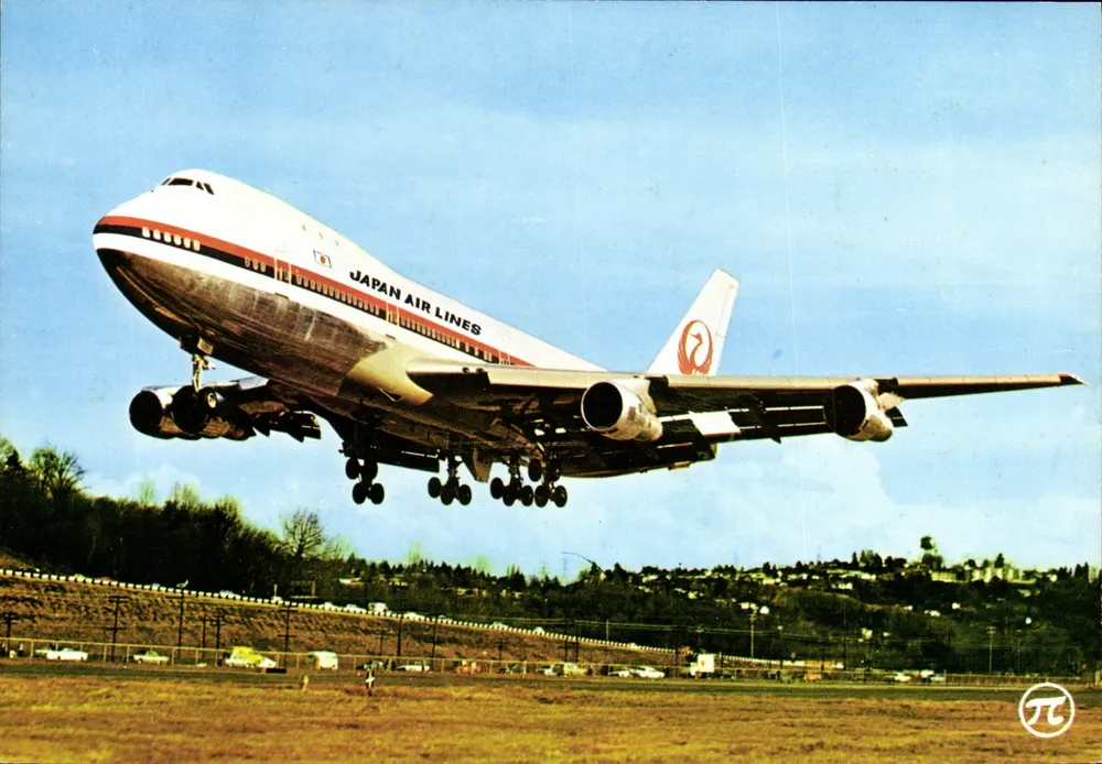 Japan Air Lines Boeing 747 — Start — Editions P.I. Nr. 329 - Vorderseite