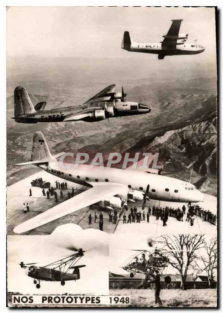 Unsere Prototypen 1948 — Société Nationale de Constructions Aéronautiques du Sud-Est - Vorderseite
