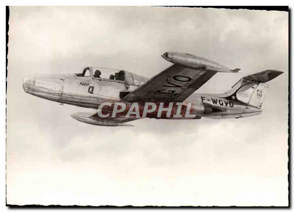 Morane-Saulnier M.S. 760 Paris — Verbindungshubschrauber — Superluxe-Ausgabe, französisches Werk - Vorderseite