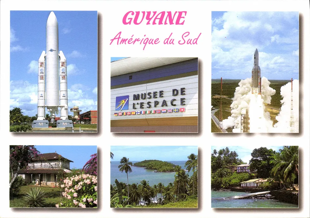 Guiana — Museu do Espaço — Edições Grand Sud - Frente
