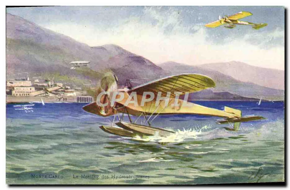 Monte-Carlo — Meeting der Hydroaéroplanes — Robaudy, Cannes - Vorderseite