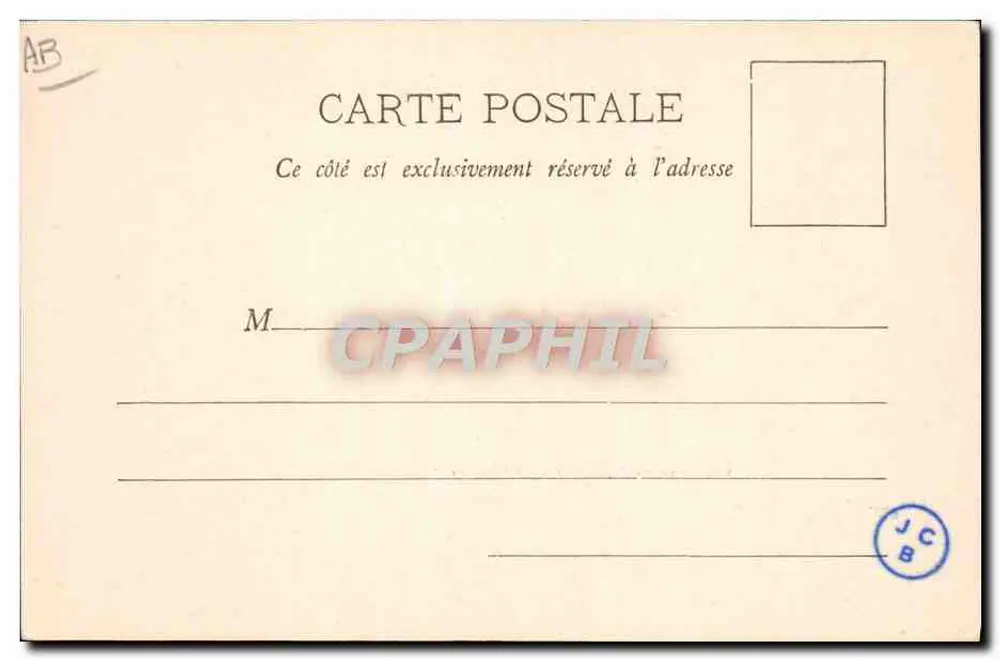 Chaloupe des Admirals Tréhouart — Fotografie A. Bergeret et Cie, Nancy - Rückseite