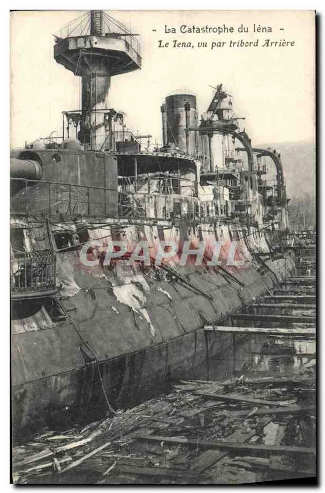 Die Katastrophe des Lena — Ansicht von Backbord hinten — Foto Baudouin Vincent Marettis - Vorderseite