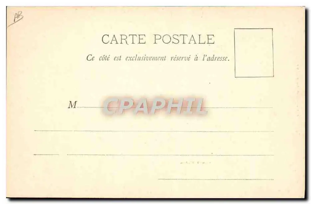 Canot Major — Toulon-sur-Mer — Fot. A. Boujault - Verso