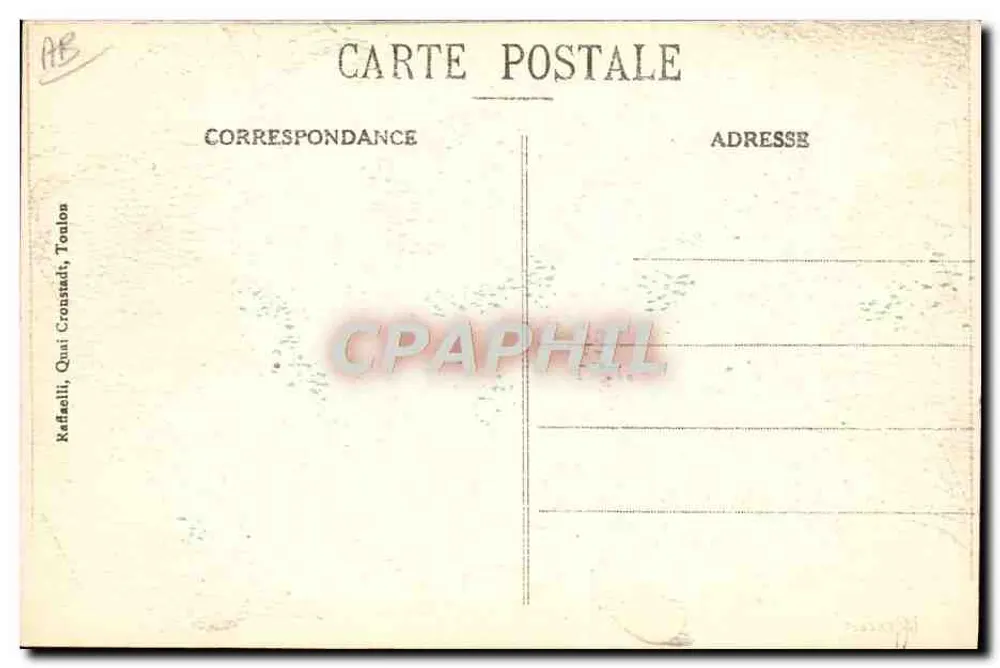 Unsere Matrosen — Unsere Matrosen schütten es aus! — Rafaelli, Quai Crosnadi, Toulon, n°28 - Rückseite