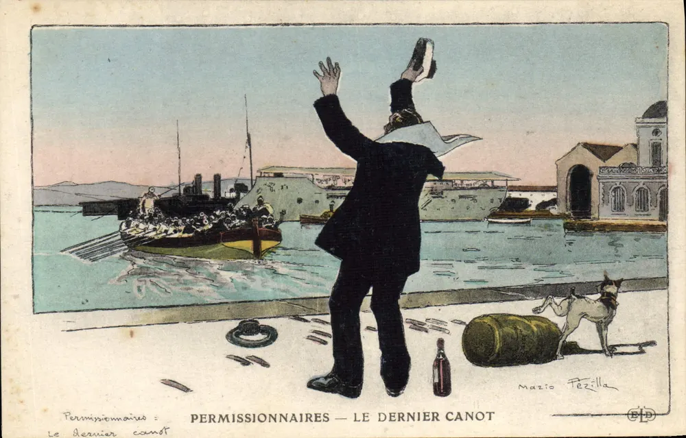 Permissionnaires — Das letzte Boot — Mazio Pezilla - Vorderseite