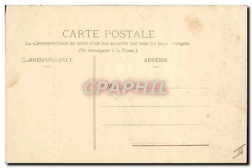 Verpasster Abfahrt — Nevers — F. Guyonnet - Rückseite