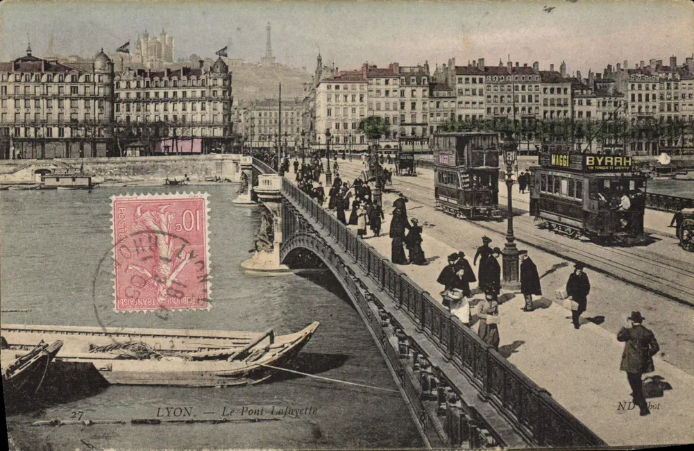 LYON — Der Lafayette-Brücke — ND Obot - Vorderseite