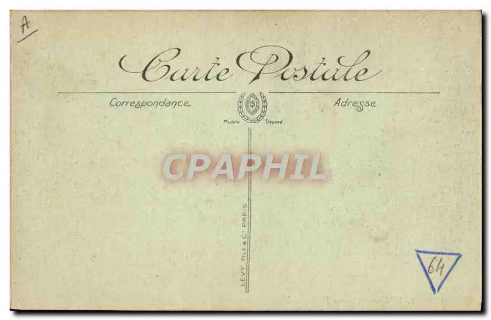 Dijon — A Place Darcy — editor LL, n° 109 - Verso