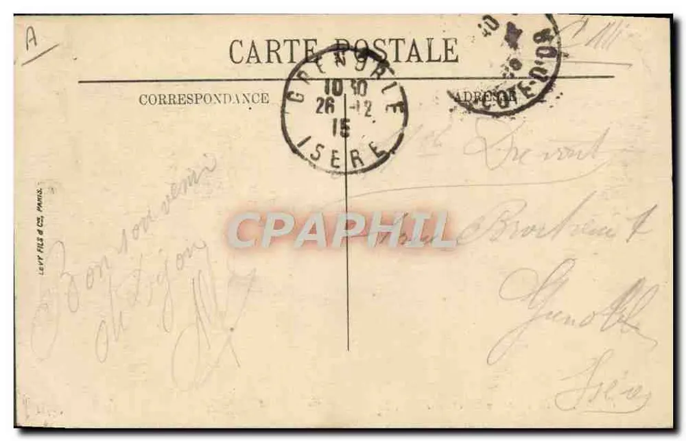 Dijon — Die Place du 30-Octobre — LL. n°52 - Rückseite