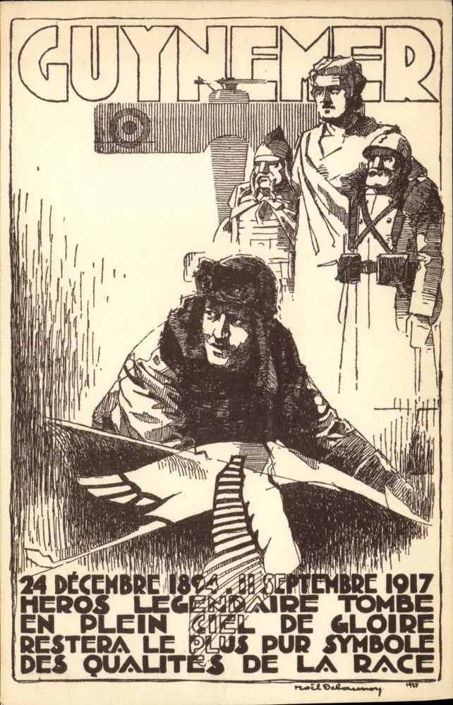 Guy Némémer — Eroe Leggendario — Noël Debaunoy, n°1457 - Recto