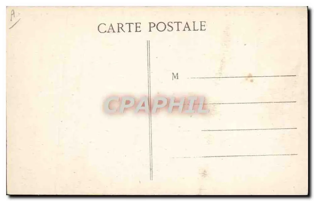 Monoplan Deperdussin avec mitrailleuse — avion de guerre 1914 — éditeur non visible, n° de série 6218 - Verso