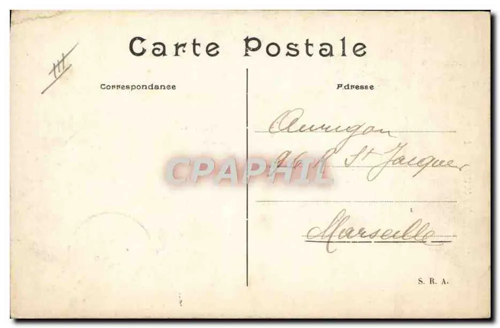 Portrait d'un homme — studio — éditeur DELAGRANGE n°41 - Verso