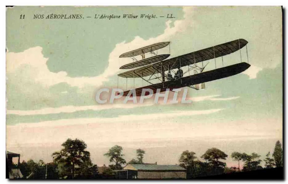 O Avião Wilbur Wright — LL. — NOS AVIÕES — Série 11 - Frente