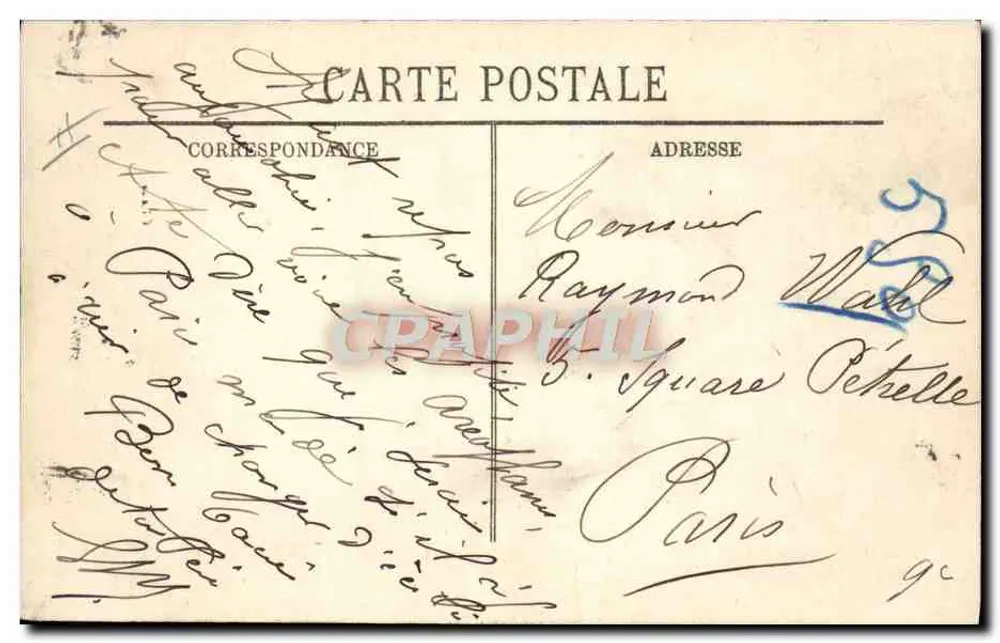 O Avião Farman — LL. — Editor L.L. — N°88 - Verso