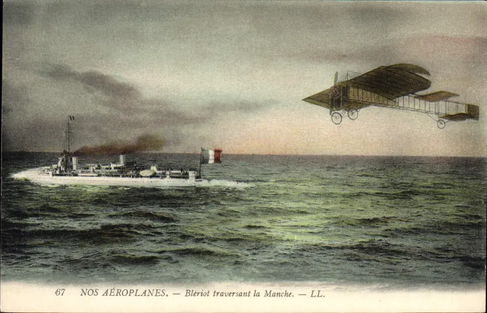 Blériot überquerend den Ärmelkanal — LL. — Nr. 67 - Vorderseite