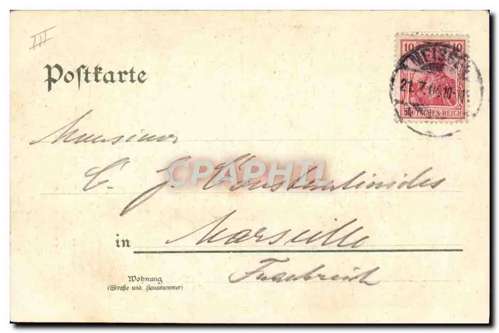 Meissen — Beleuchtung der Albrechtsburg — Lith. Kunst-Anstalt Deubner & Scholze, Bautzen N° 199 - Rückseite