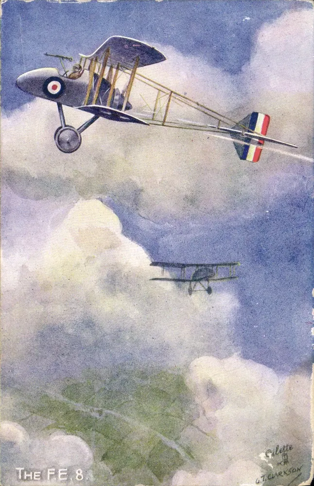 Militärluftfahrt — Britische und französische Luftfahrt — Tuck's Post Card n°320 - Vorderseite