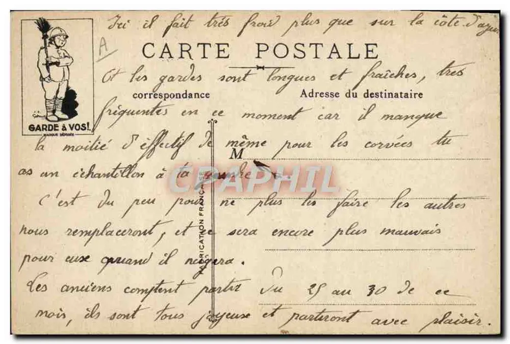 Aviation — Die Schule (Lehrer C.) — T.P. Géfreuille - Rückseite