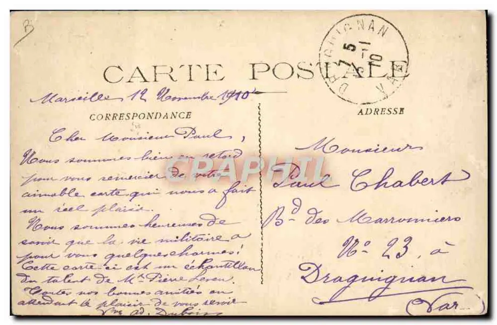 Flieger — Luftschau — Verlag Léon de Téboud, Nr. 23 - Rückseite