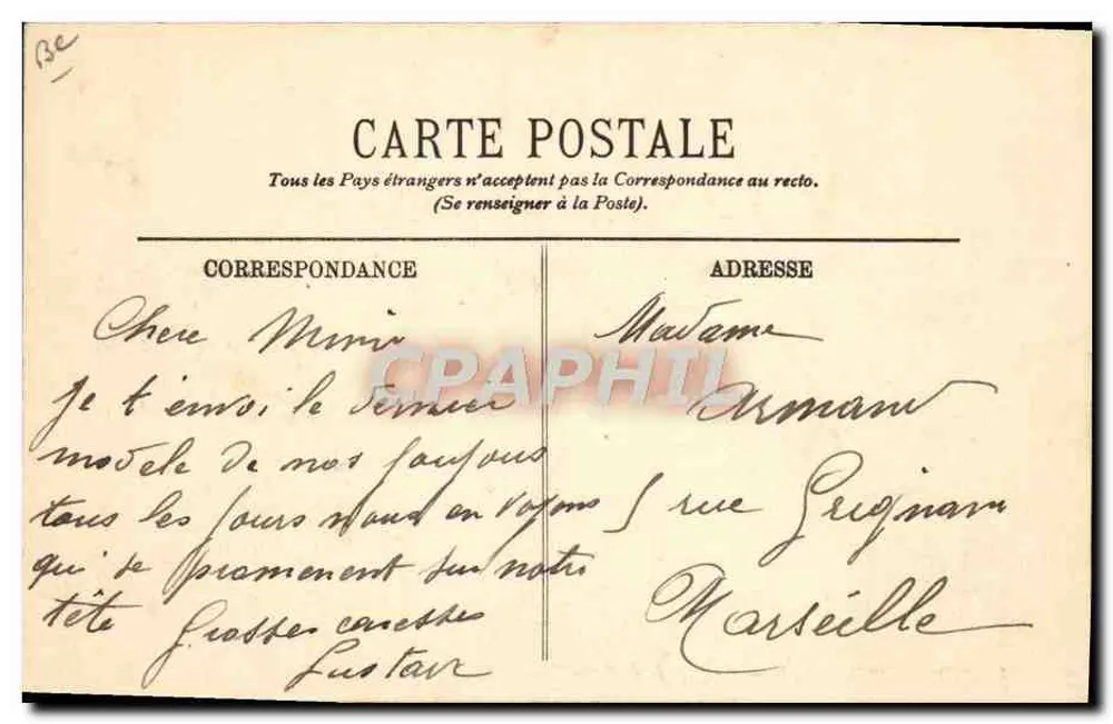 A "Ville de Paris" — Dirigível francês — LL. - Verso