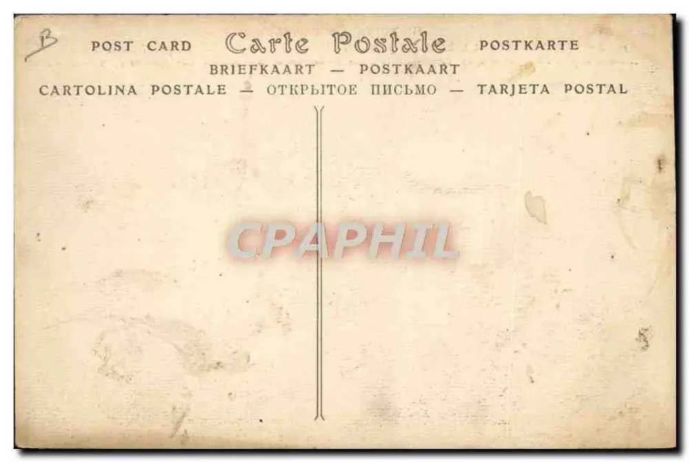 Dirigível Militar LA REPUBLIQUE — testes em Moissons, primavera de 1908 — ND Pbot. - Verso