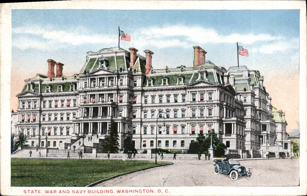 State, War and Navy Building — Washington, D.C. — The Washington News Co. - Awers