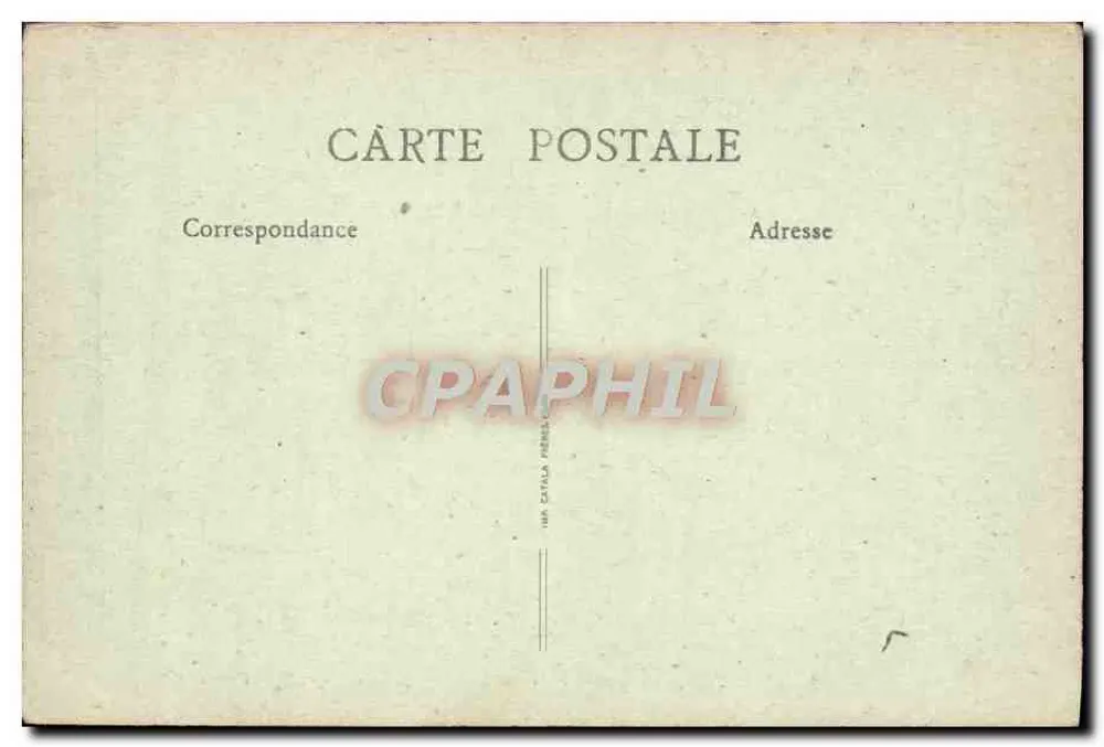 Saint-Étienne (Loire) - Place Marengo - Bassin des Cygnes — B. F. (Verlag) - Rückseite