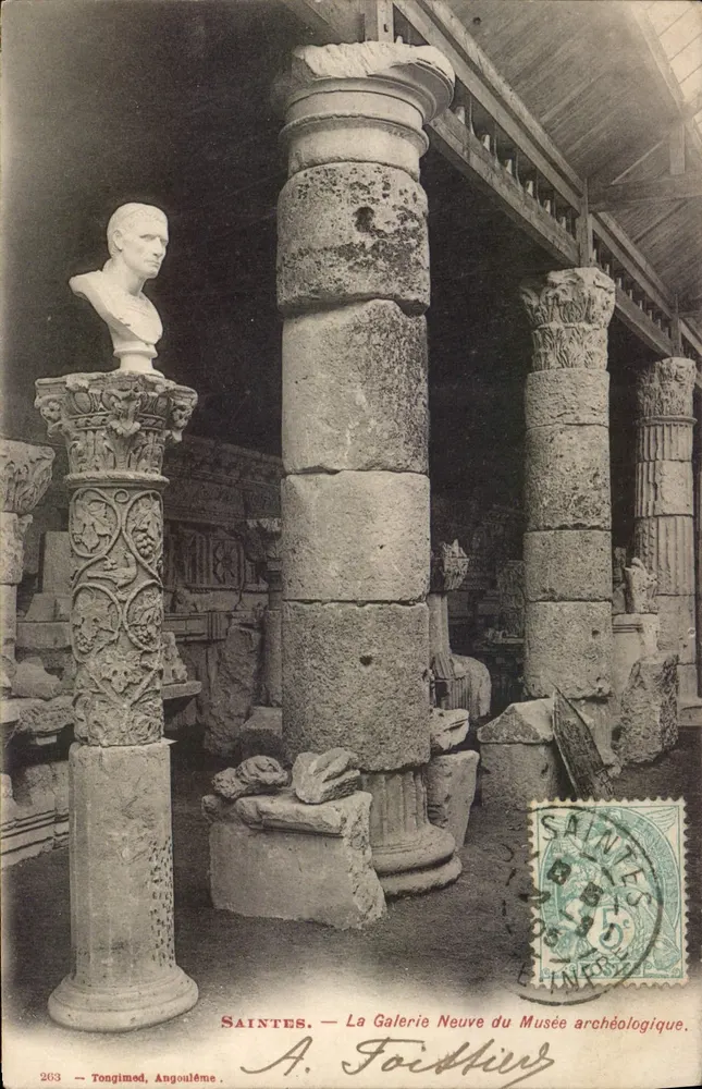 Saintes — Die Neue Galerie des Archäologischen Museums — A. Foidtire - Vorderseite