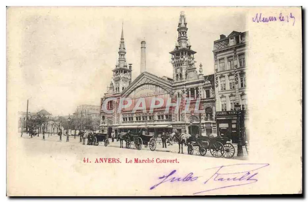 Anvers. A Feira Coberta — editor anônimo, n°41 - Frente