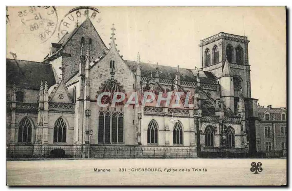 Cherbourg - Igreja da Trindade — Cherbouphil, n° 231 - Frente