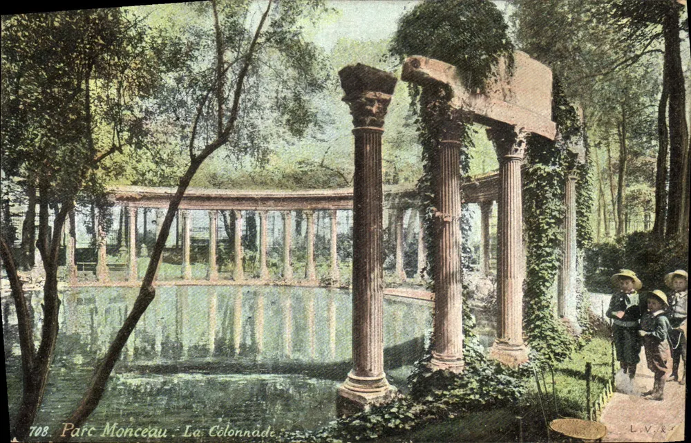 Parc Monceau - A Colunata — L.V. & Co. n°708 - Frente