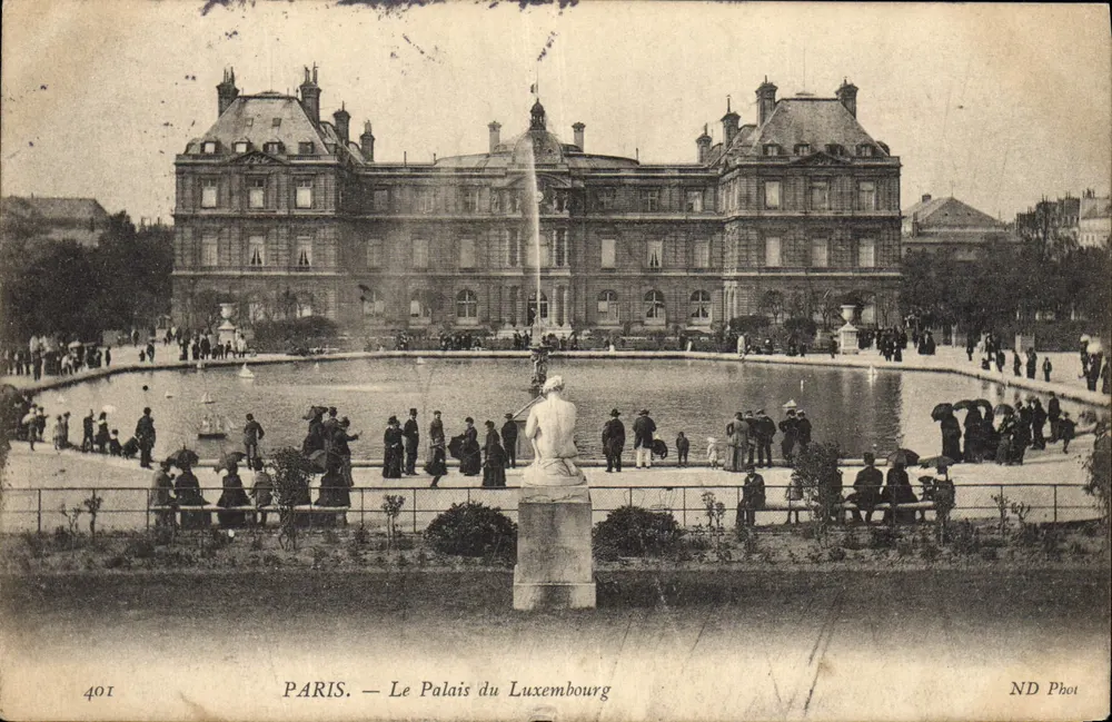 PARIS. — Il Palazzo del Luxembourg — ND Fotografia, n° 401 - Recto