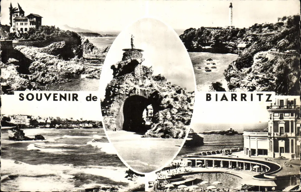 Biarritz — Lembrete de Biarritz — Editor C.D.S. Maréchal - Frente