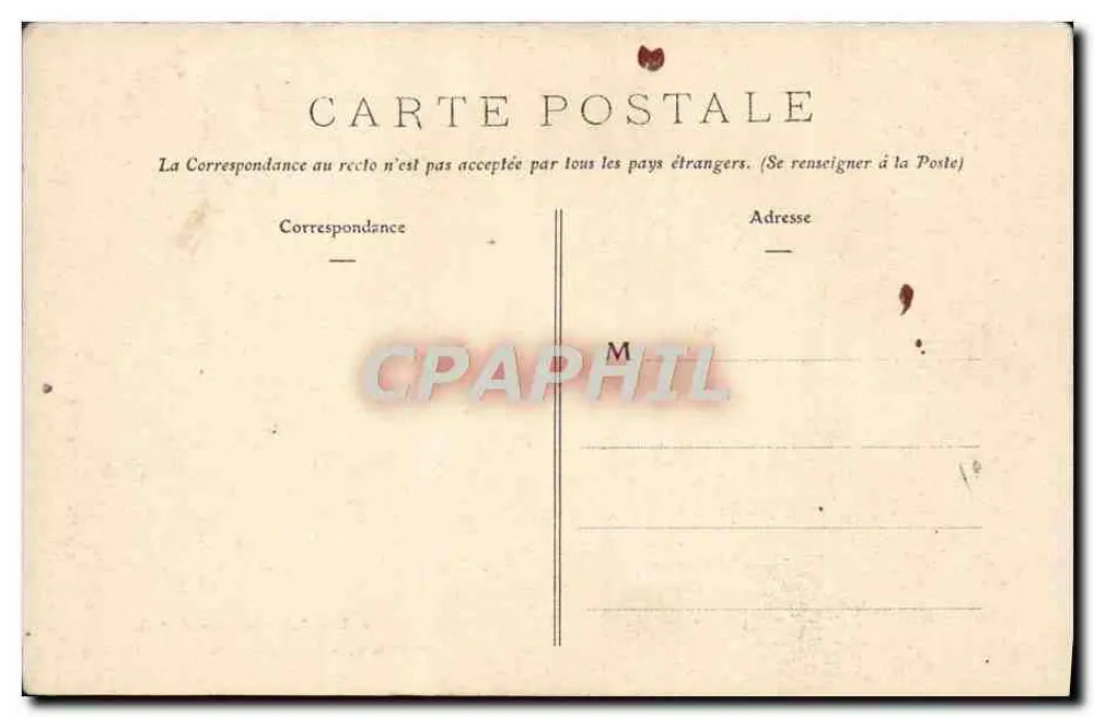 Agonie Jesu — Grotte von Gethsemane — Calvarienberg von Pontchâteau — Phototypie Vassellier, Nantes - Rückseite