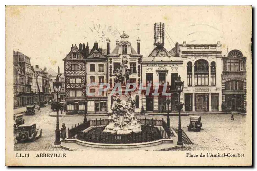 Abbeville — Place de l'Amiral-Courbet — Graphil - Vorderseite