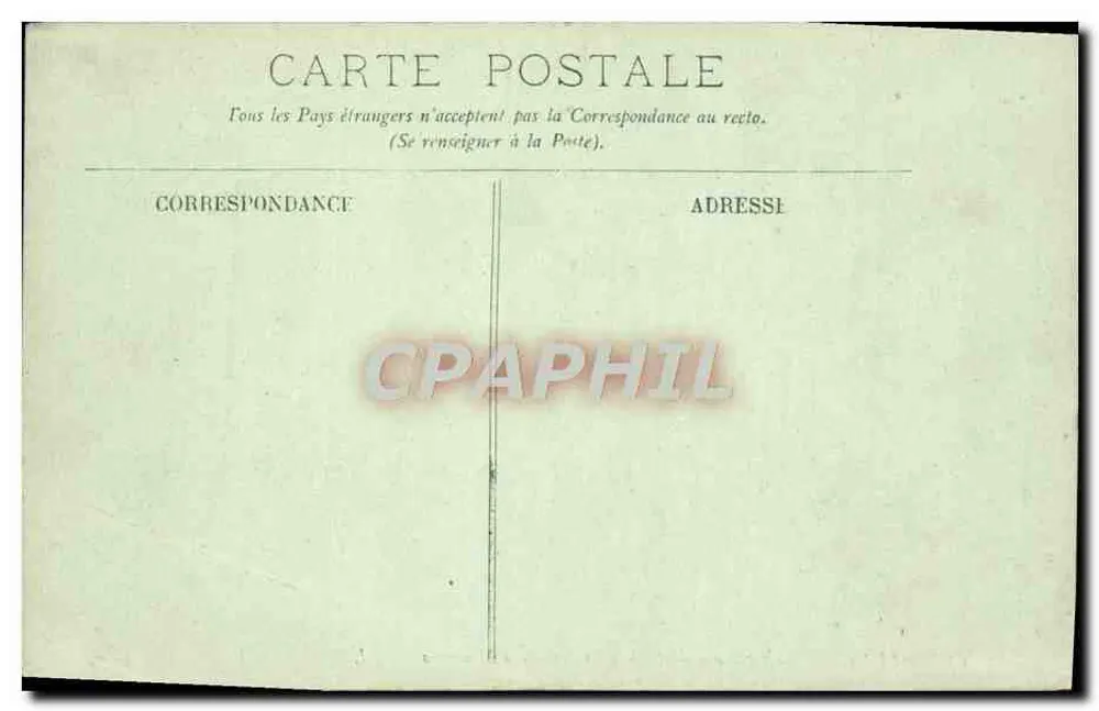 Compiègne — Le Château — Salle du Conseil des Ministres — LL. - Verso