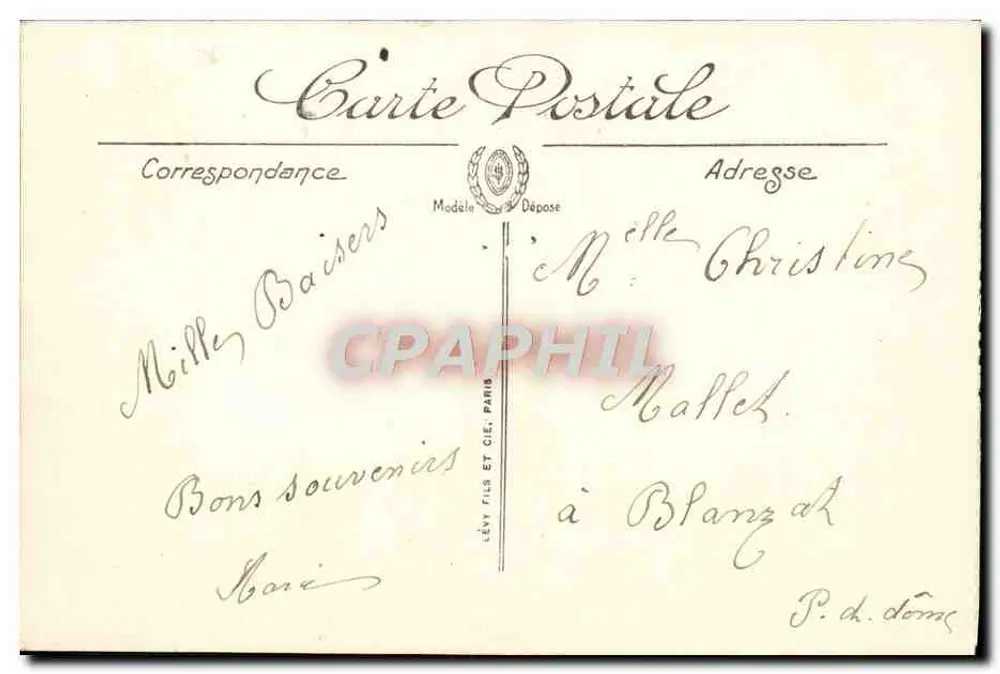 Vichy — Brzegi rzeki Allier — 11 - Rewers