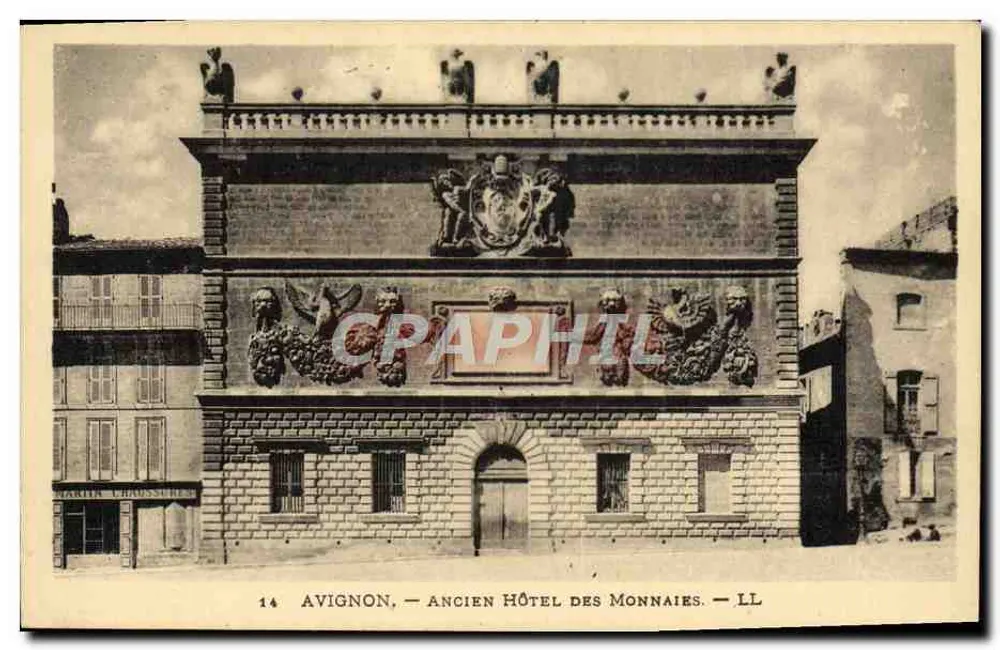 Avignon — Ehemaliges Münzhotel — LL - Vorderseite