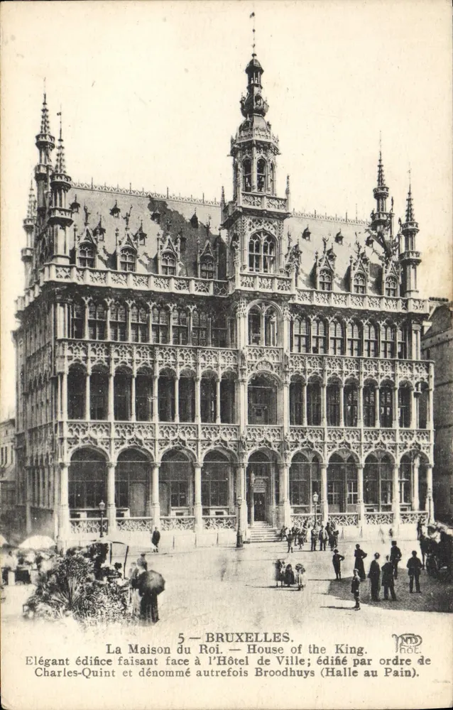 A Casa do Rei — Bruxelas — Fot. NPD - Frente