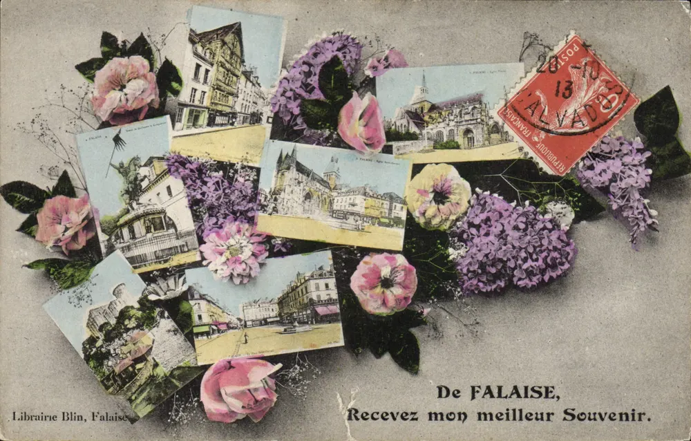FALAISE — Erinnerung — Buchhandlung Blin, Falaise - Vorderseite