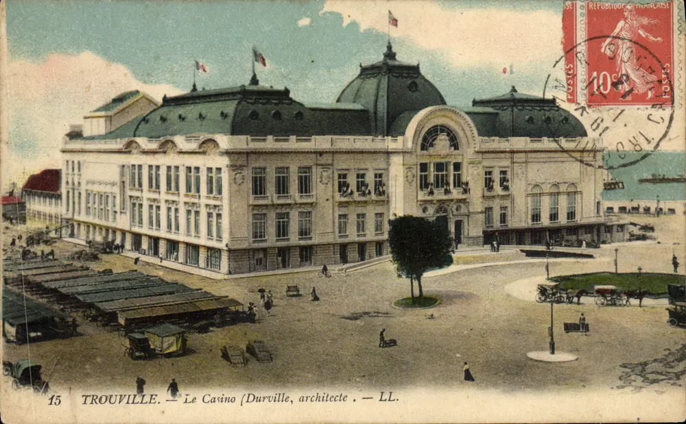 Trouville — O Casino (Durville, arquiteto) — LL. - Frente