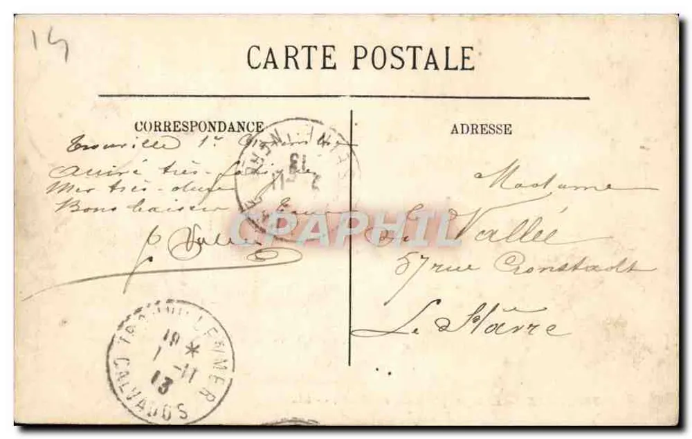 Trouville — O Casino (Durville, arquiteto) — LL. - Verso