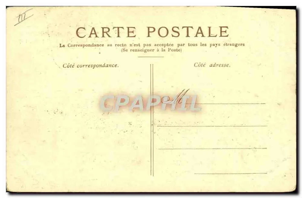 Monoplan Antoinette — Rennflugzeug — Levavasseur, Reims - Rückseite