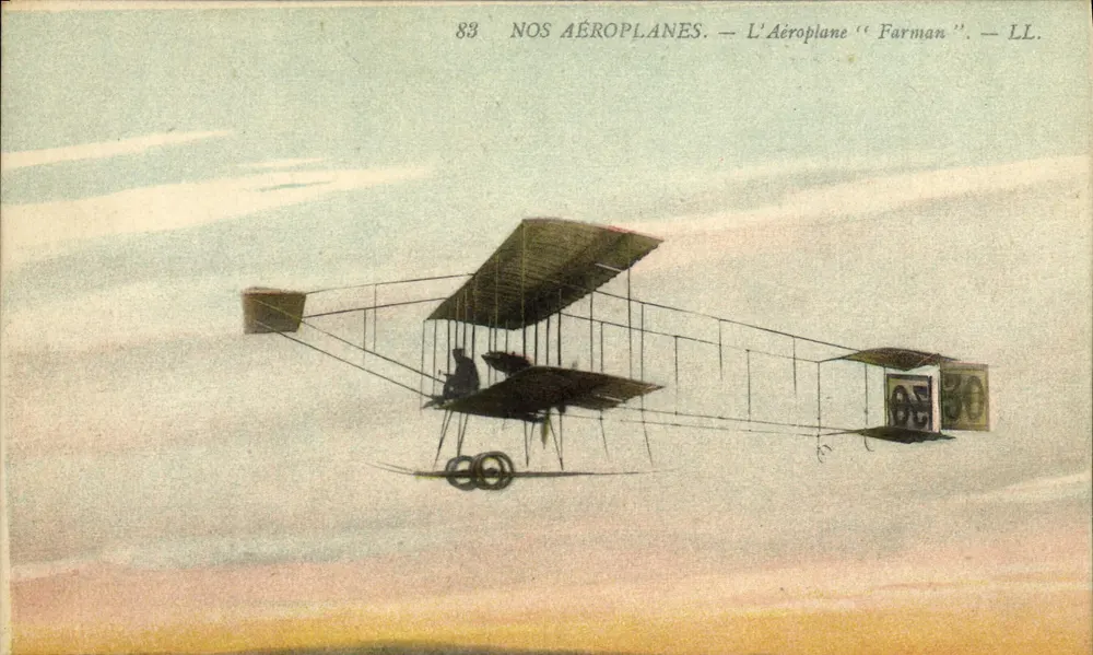 O Avião "Farman" — Série "Nossos Aviões" — LL, n°83 - Frente