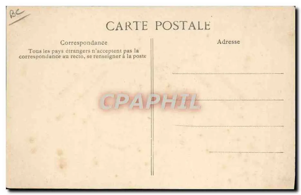 Paris — Flug des Grafen de Lambert — Verlag EID, Nr. 71 - Rückseite