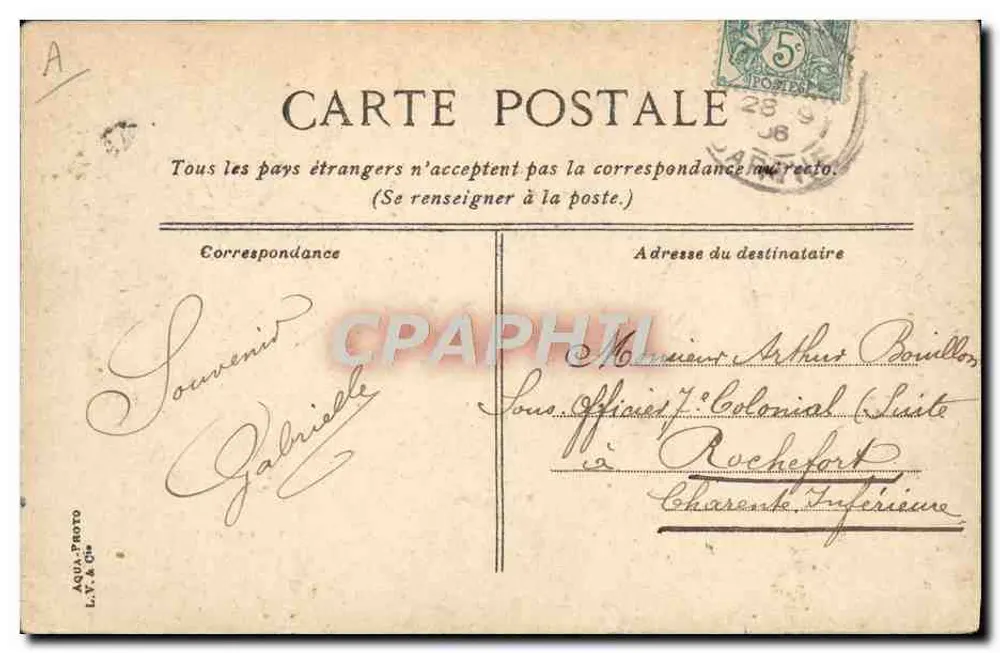 Circuit de la Sarthe — Weiche St-Calais — L.V. & Cie - Rückseite